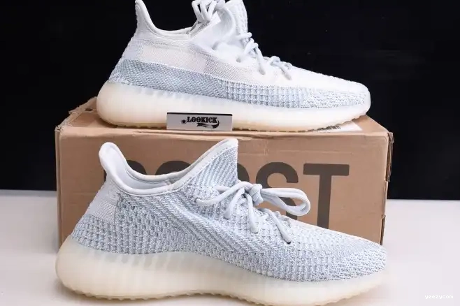 V2 Cloud FW3043 Adidas Yeezy Boost White 350 0524